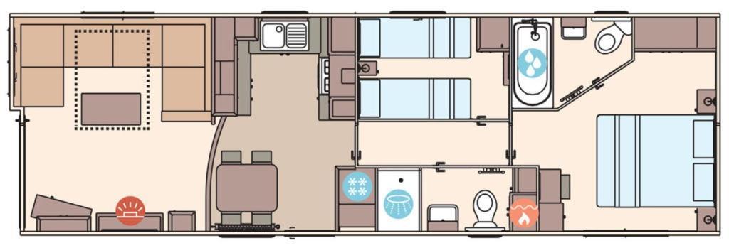 Tattershall Lakes 6 Berth With Bath Exterior photo
